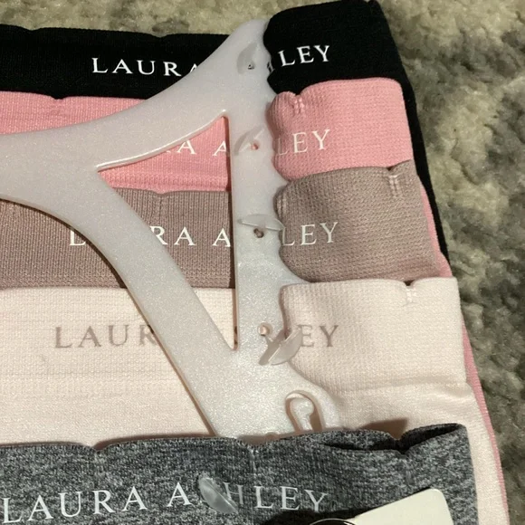 Laura Ashley Panties Briefs Underwear Lingerie Poly Nylon Spandex Plus Size 2X - Picture 6 of 8